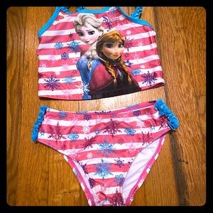 👙 DISNEY BRAND FROZEN TWO PIECE BATHING SUIT👙